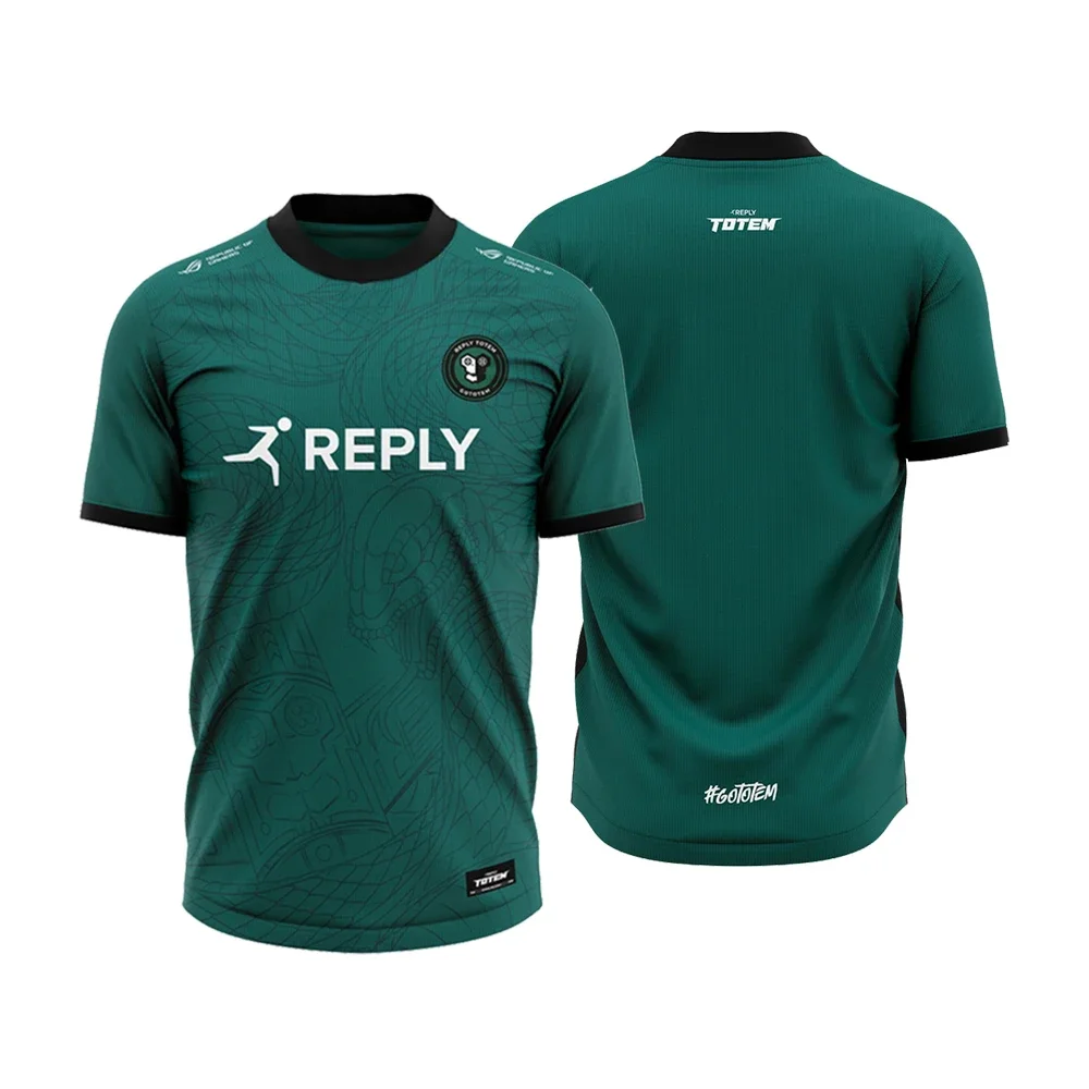 Esports Gaming Jersey - 2025 uniformes esportivos totem clube jogador