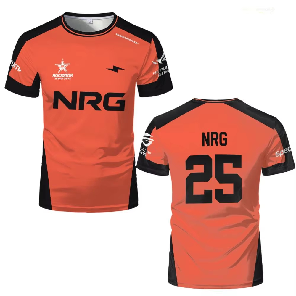 Esports Gaming Jersey - Nova Camisa NRG Esports Surge em