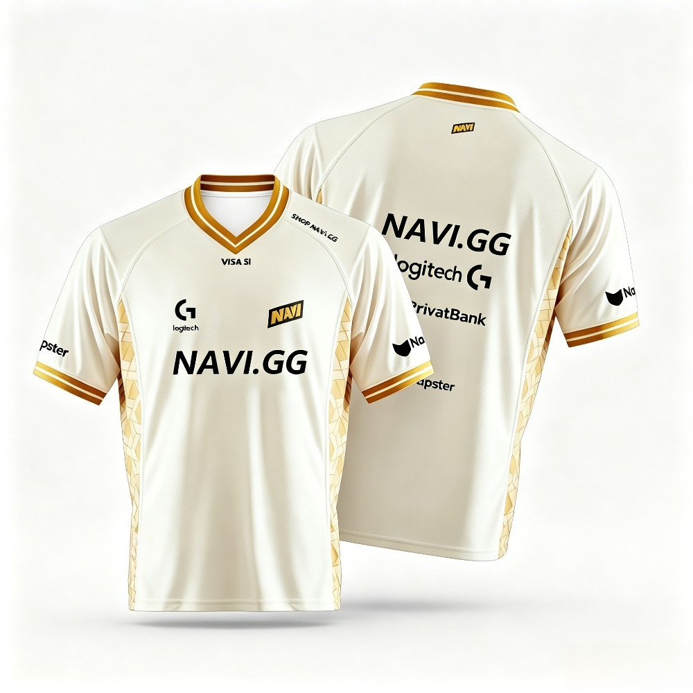 Esports Gaming Jersey - Camiseta de Esportes NAVI GG Esports