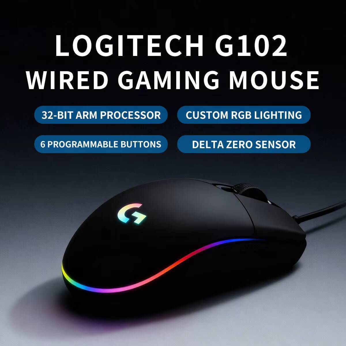 Mouse Gamer Logitech G102, Vid - Esports Gaming Tournaments avaliação e preço