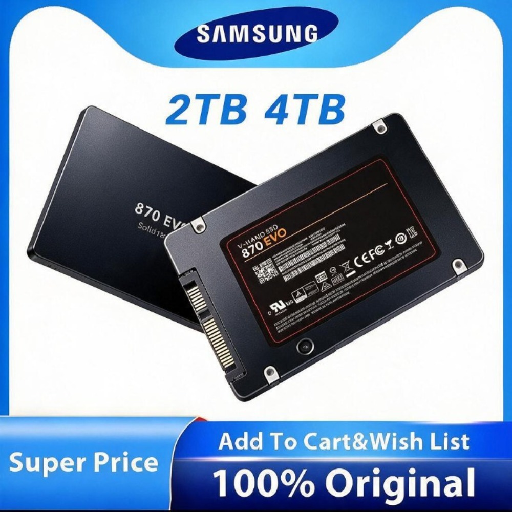 SSD Original para Samsung 870E - Samsung Ssd Evo 870 avaliação e preço