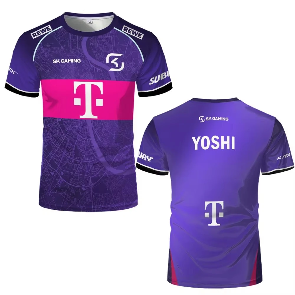 Camiseta SK Gaming Estilo 2026 - Esports Gaming Jersey avaliação e preço