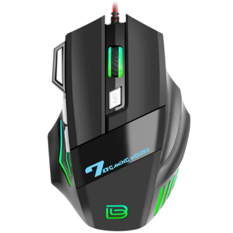 Mouse Gamer BAJEAL G5 com Retr - Esports Gaming Free Fire avaliação e preço