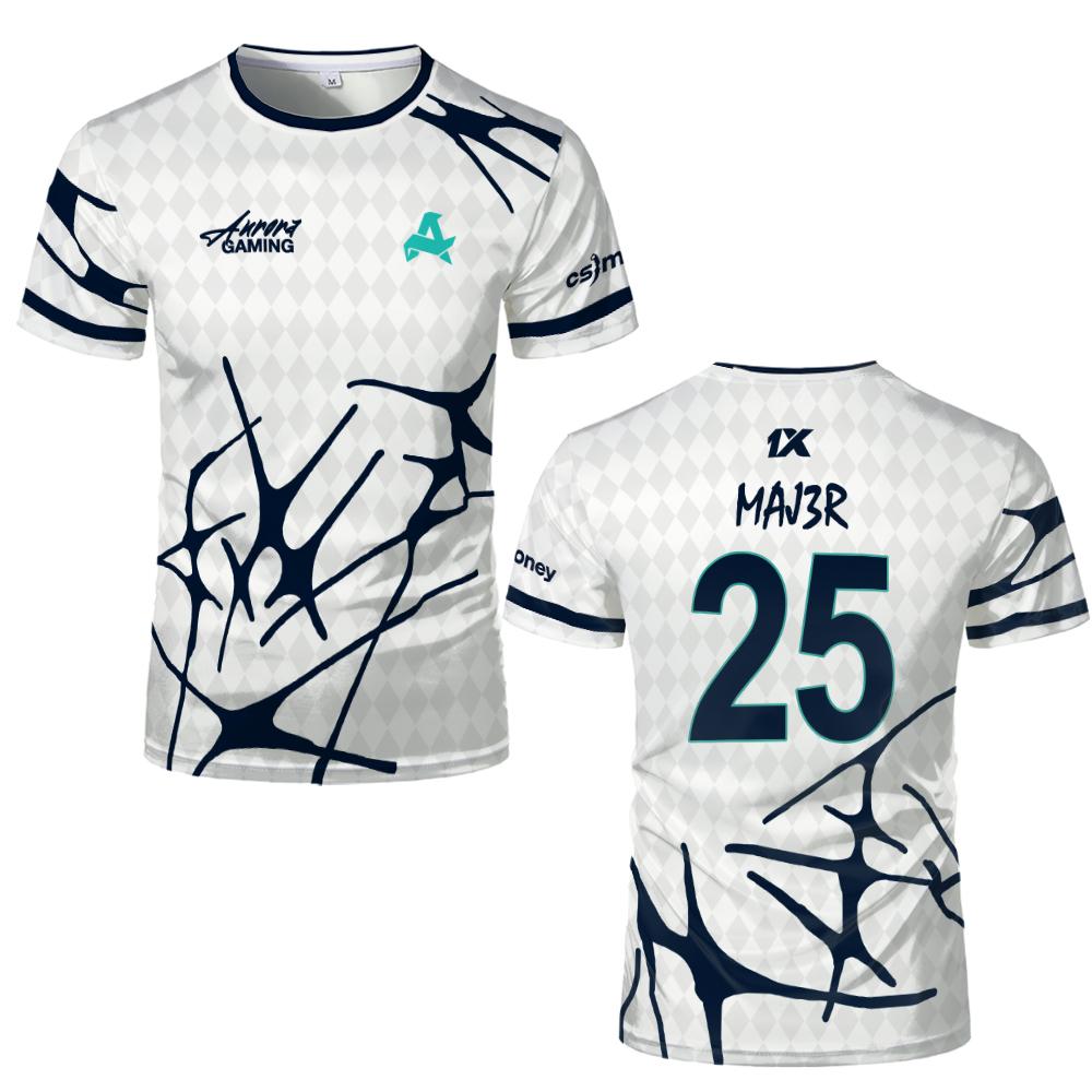 Equipe de esportes Aurora Gami - Esports Gaming Jersey avaliação e preço