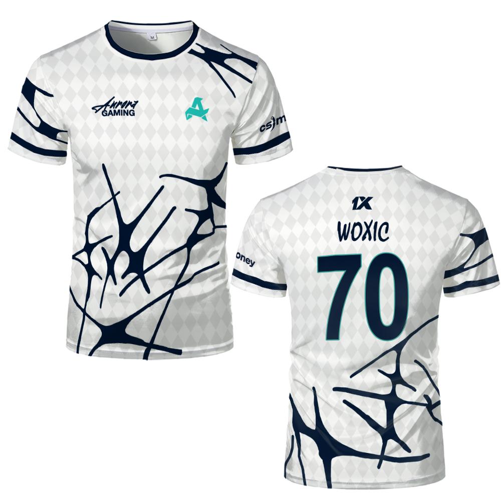 Equipe de esportes Aurora Gami - Esports Gaming Jersey avaliação e preço