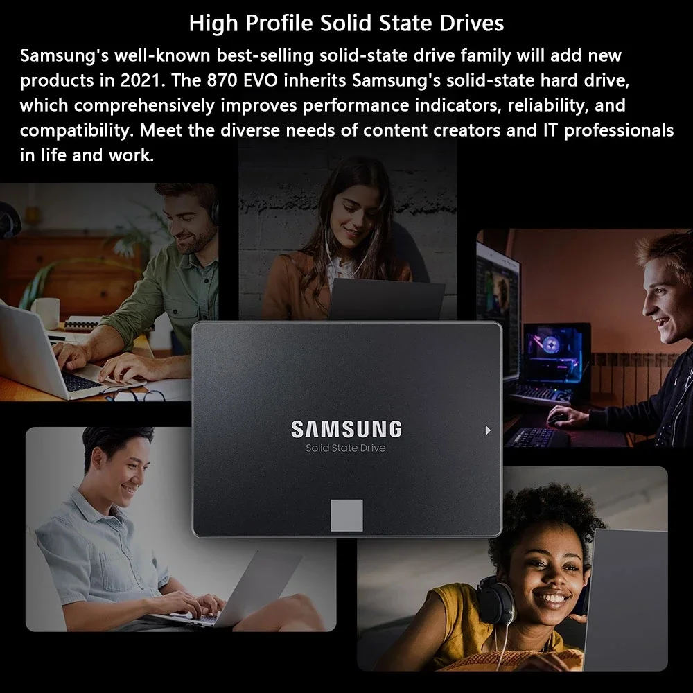 SSD SAMSUNG 870 EVO Disco Rígi - Samsung Ssd Evo 870 avaliação e preço