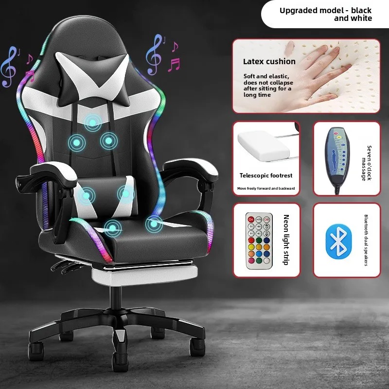 Cadeira Gamer com Luzes, Caixa - Esports Gaming Chair avaliação e preço